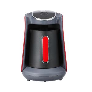OK004 ماكينة صنع القهوة من ارزوم اوكا مينيو  480وات + كوب   اسود – احمر  